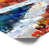 Union Jack Montage - Standaard Poster (Hoek)