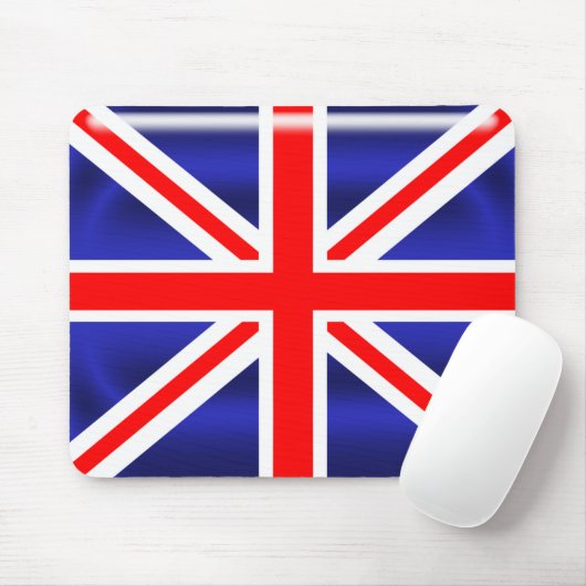 Union Jack Mousepad Muismat (Met muis)