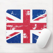 Union Jack Mousepad Muismat (Met muis)