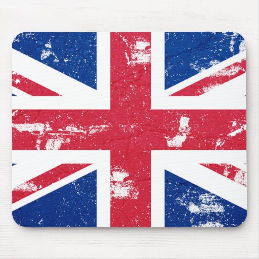 Union Jack Mousepad Muismat (Voorkant)