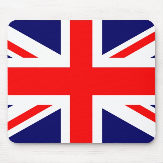 Union Jack Mousepad Muismat (Voorkant)