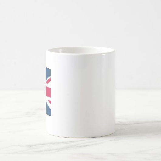 Union Jack Mug Small Square Design Koffiemok (Center)