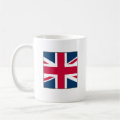 Union Jack Mug Small Square Design Koffiemok (Links)
