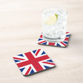 Union Jack National Flag of United Kingdom England Bier Onderzetter (Rechterzijde)