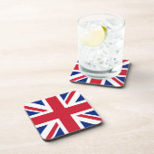 Union Jack National Flag of United Kingdom England Bier Onderzetter (Rechterzijde)
