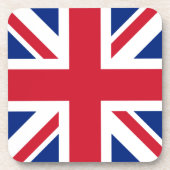 Union Jack National Flag of United Kingdom England Bier Onderzetter (Voorkant)