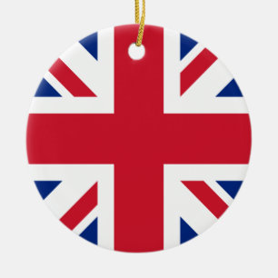 Union Jack National Flag of United Kingdom England Keramisch Ornament