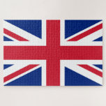 Union Jack National Flag of United Kingdom England Legpuzzel<br><div class="desc">De vlag van de Unie, de vlag van de Royal Union of de vlag van de Unie sinds 1606 is de nationale vlag van het Verenigd Koninkrijk. Blauw veld waarop het Kruis van Saint Andrew tegenover het Kruis van Saint Patrick tegenover het Kruis van Saint George samenviel. Dit werk dat...</div>
