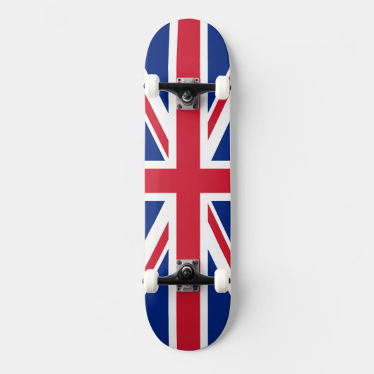 Union Jack National Flag of United Kingdom England Persoonlijk Skateboard (Voorkant)