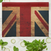 Union Jack (, noodlijdende look) Theedoek (Gevouwen)