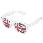 Union Jack Party Shades Retro Zonnebril (Gekanteld)