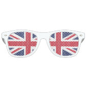 Union Jack Party Shades Retro Zonnebril (Voorkant)