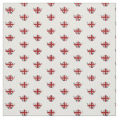Union Jack Patriotic English Tea Kettle Stof (Swatch)