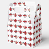 Union Jack Patriottische Engelse Thee Ketel Bedankdoosjes (Geopend)