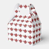 Union Jack Patriottische Engelse Thee Ketel Bedankdoosjes (Voorkant Zijde)