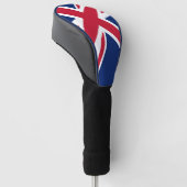 Union Jack patroon Golfheadcover (Schuin)