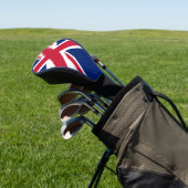 Union Jack patroon Golfheadcover (Insitu)