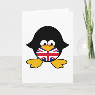 Union Jack Penguin Kaart