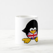 Union Jack Penguin Koffiemok (Center)