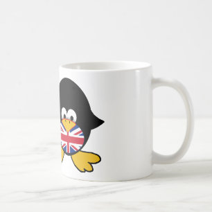 Union Jack Penguin Koffiemok
