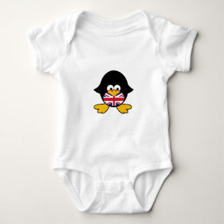 Union Jack Penguin Romper
