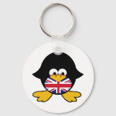 Union Jack Penguin Sleutelhanger (Voorkant)