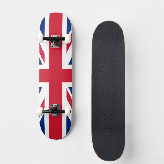 Union Jack Persoonlijk Skateboard (Voorkant)