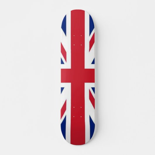 Union Jack Persoonlijk Skateboard (Voorkant)