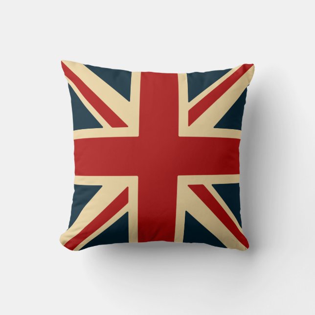 Union Jack Pillow Kussen (Voorkant)
