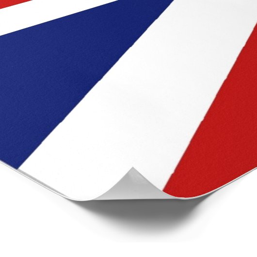 Union Jack Poster (Hoek)