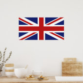 Union Jack Poster (Keuken)