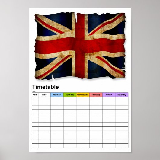 Union Jack... Poster (Voorkant)