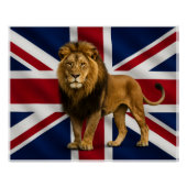 Union jack poster (Voorkant)