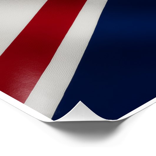 Union jack poster (Hoek)