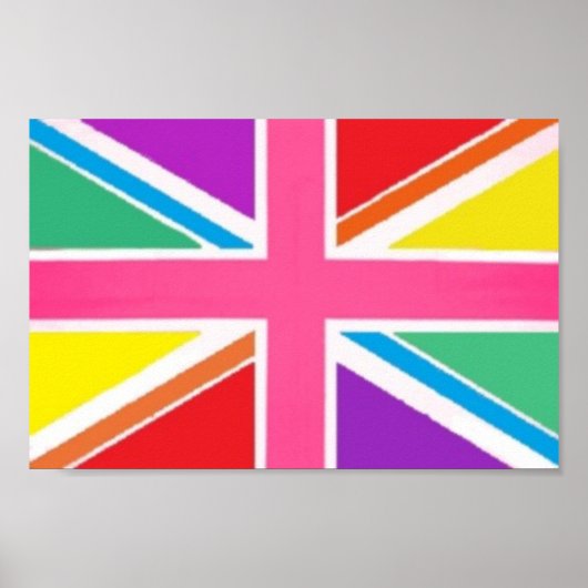 Union Jack Poster (Voorkant)