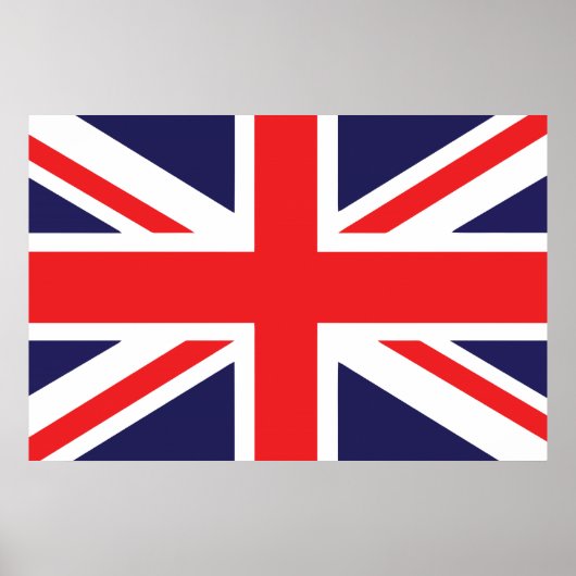 Union Jack Poster (Voorkant)