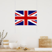 Union Jack Poster (Keuken)