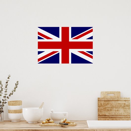 Union Jack Poster (Keuken)