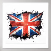 Union jack poster (Voorkant)