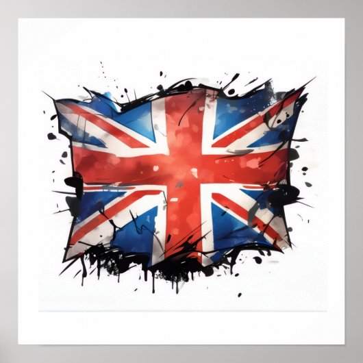 Union jack poster (Voorkant)