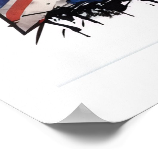 Union jack poster (Hoek)