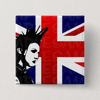 Union Jack Punk Button