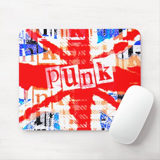 Union Jack Punk Muismat (Met muis)