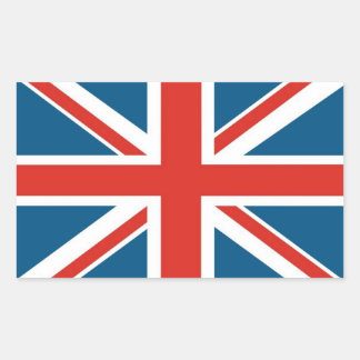 Union Jack Rechthoekige Sticker
