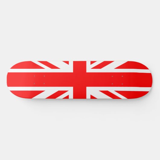 Union Jack Red Skateboard (Horizontaal)