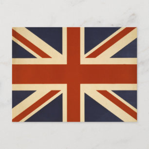 Union Jack Retro Briefkaart