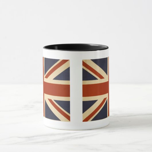 Union Jack Retro Mok (Midden)