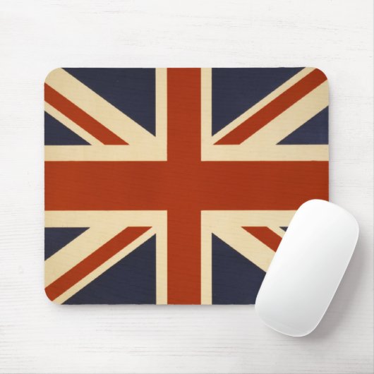 Union Jack Retro Muismat (Met muis)