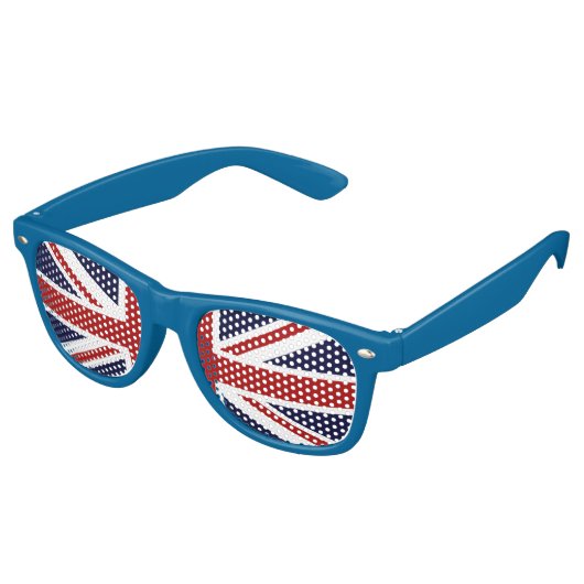 Union Jack Retro Zonnebril (Gekanteld)