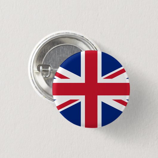 "UNION JACK" RONDE BUTTON 3,2 CM (Voorkant /achterkant)